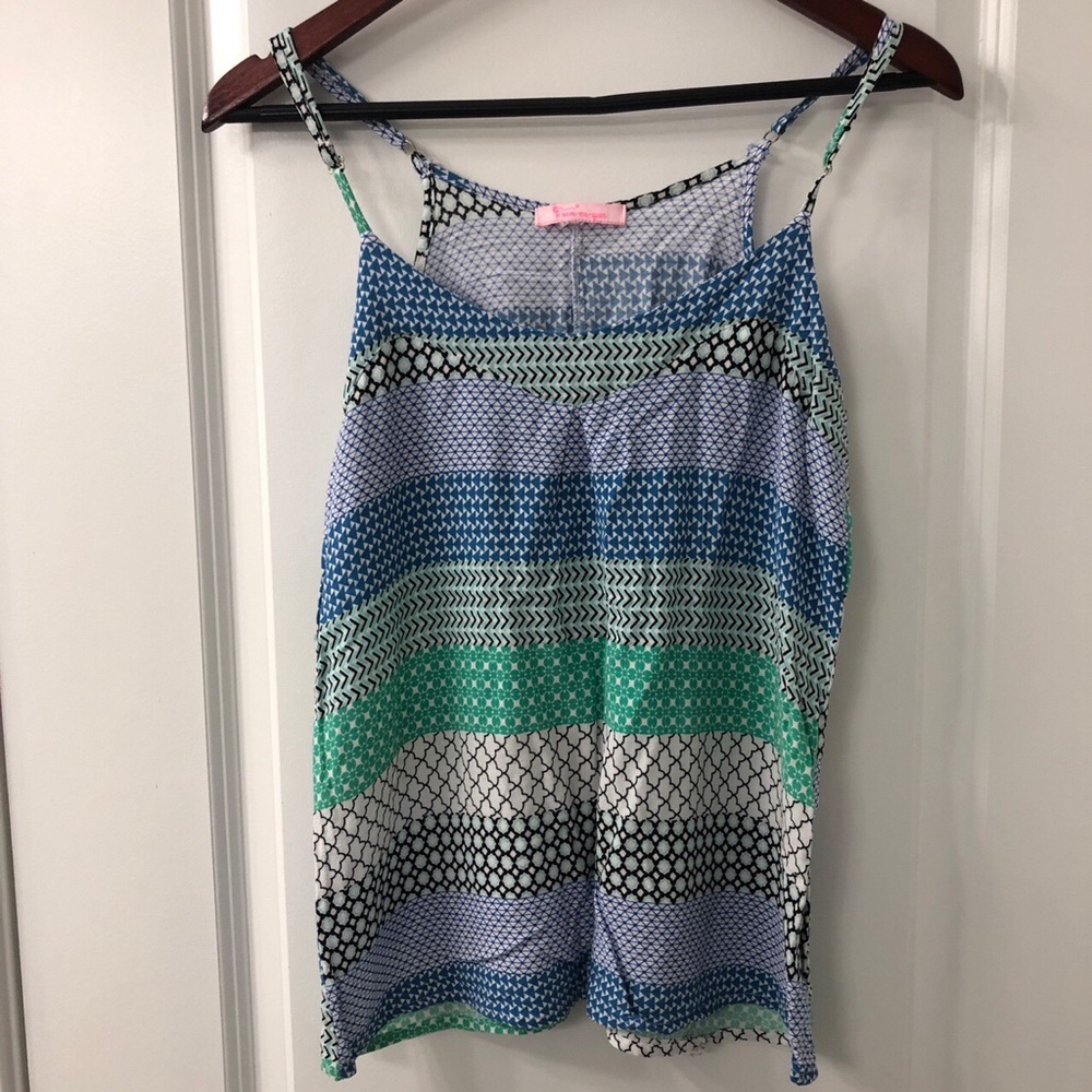 Patterned Tank Top
